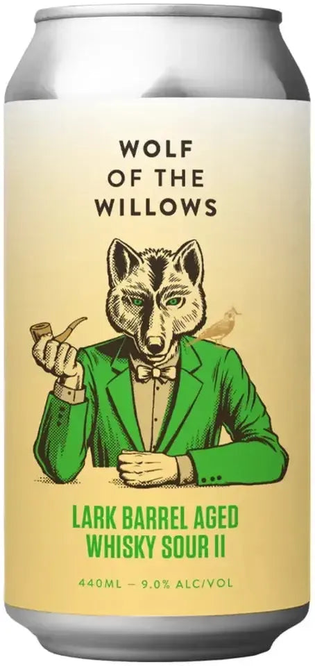 Buy Wolf Of The Willows Lark Barrel Aged Whisky Sour II 440ml Online at Bottle Stop