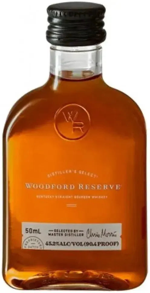 Buy Woodford Reserve Kentucky Straight Bourbon Whiskey Mini 50ml Online at Bottle Stop