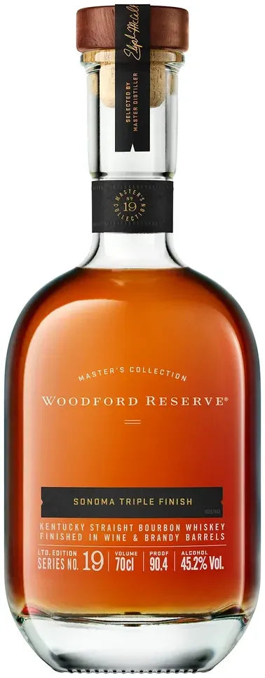 Buy Woodford Reserve Masters Collection Sonoma Triple Finish Bourbon Whiskey 700ml Online at Bottle Stop