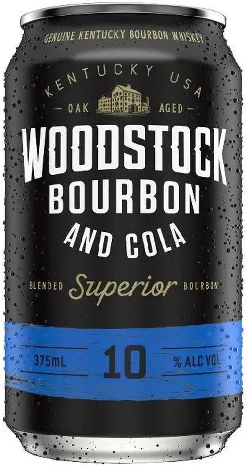 Buy Woodstock Bourbon And Cola 10% 375ml Online at Bottle Stop