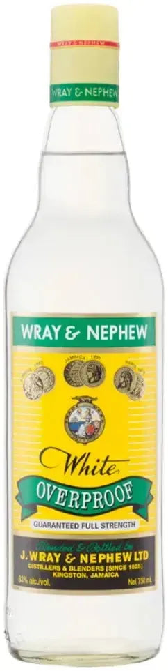Buy Wray & Nephew White Overproof Rum 750ml Online at Bottle Stop