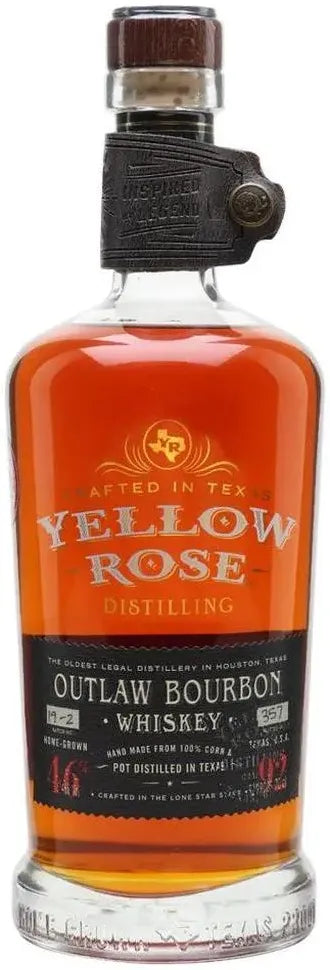 Buy Yellow Rose Distillery Outlaw Bourbon 700ml Online at Bottle Stop