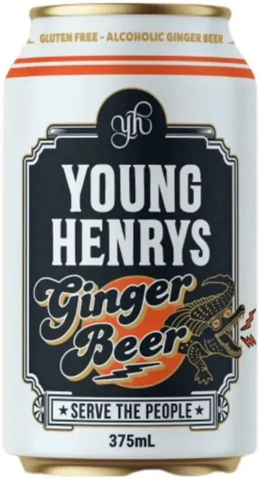 Buy Young Henrys Ginger Beer 375ml Online at Bottle Stop