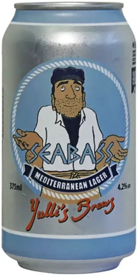 Buy Yulli's Seabass Mediterranean Lager 375ml Online at Bottle Stop