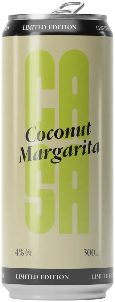 Buy Casa Spirits Coconut Margarita 24 Pack Cans 300ml Online at Bottle Stop