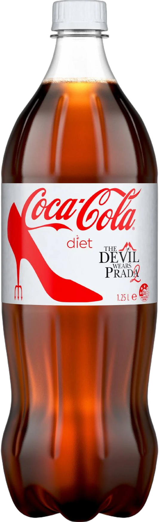Coca Cola Diet PET 12 Pack Bottles 1250ml
