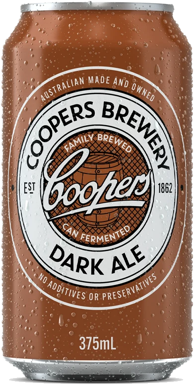 Coopers Dark Ale 4.5% 24 Pack Cans 375ml