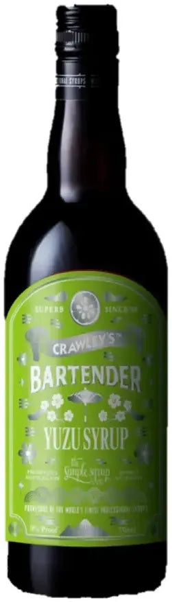 Buy Crawley's Yuzu Syrup 750ml Online at Bottle Stop