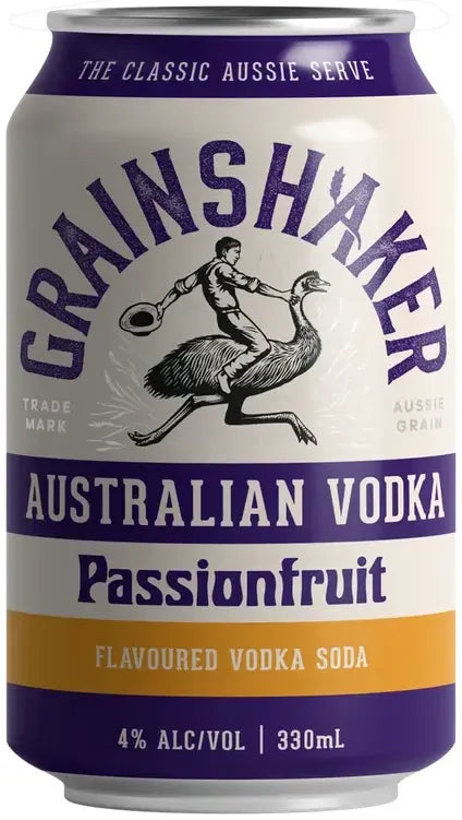 Buy Grainshaker Passionfruit 4% 330ml Online at Bottle Stop