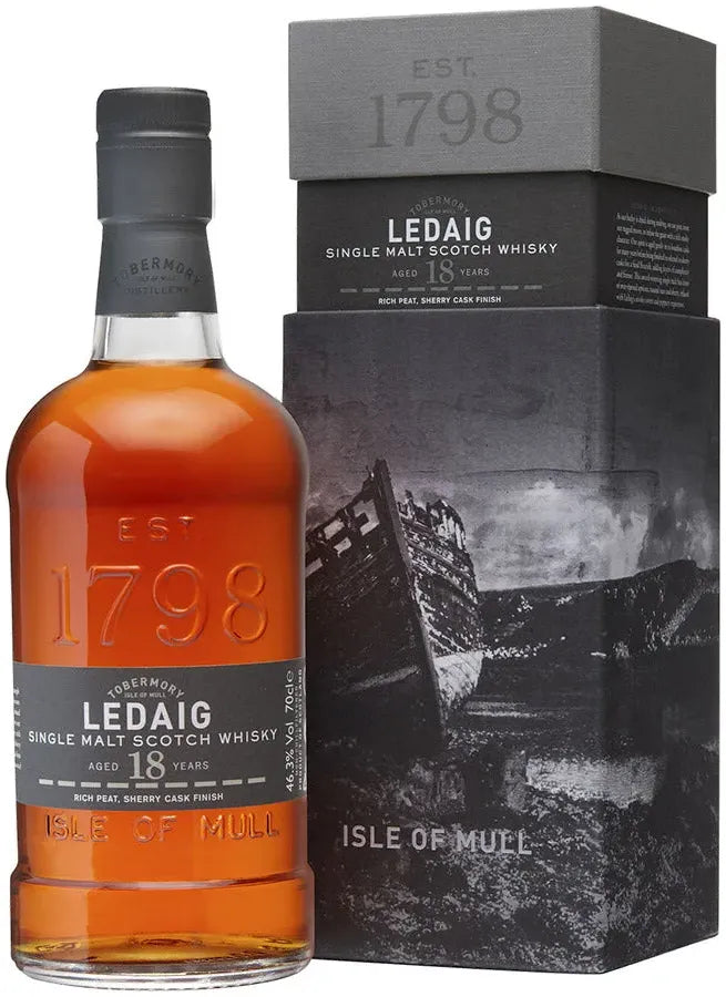 Buy Ledaig 18 Year Old Single Malt Whisky 700ml Online at Bottle Stop