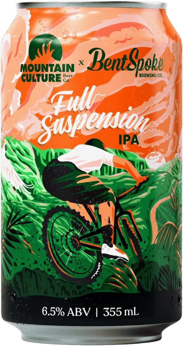 Mountain Culture Beer Co Full Suspension 6.5% 16 Pack Cans 355ml