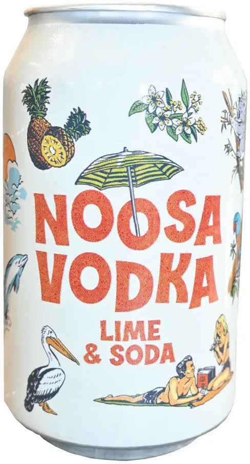 Buy Noosa Beer Co Noosa Vodka Lime & Soda 330ml Online at Bottle Stop