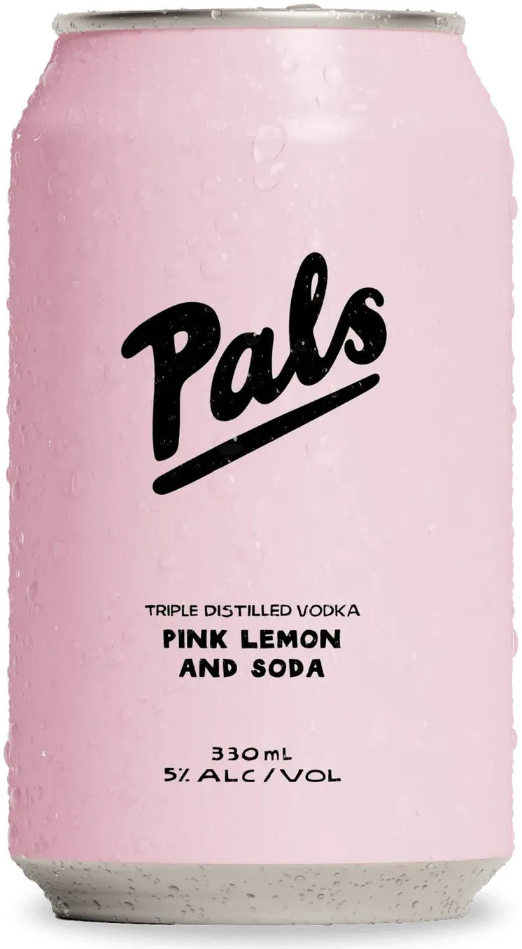 Buy Pals Vokda Pink Lemon & Soda 330ml Online at Bottle Stop