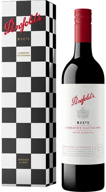 Buy Penfolds Max's Cabernet Sauvignon Nigo Gift Box 750ml Online at Bottle Stop