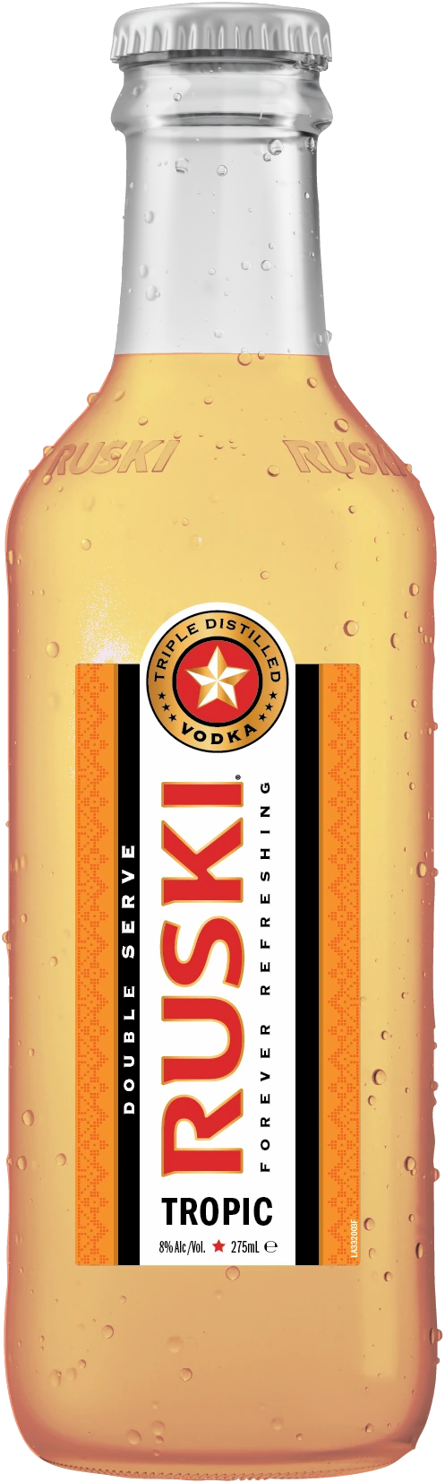 Ruski Tropical 8% 24 Pack Bottles 275ml
