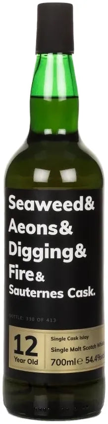 Buy Seaweed & Aeons & Digging & Fire & Sauternes Cask 12 Year Old Whisky 700ml Online at Bottle Stop