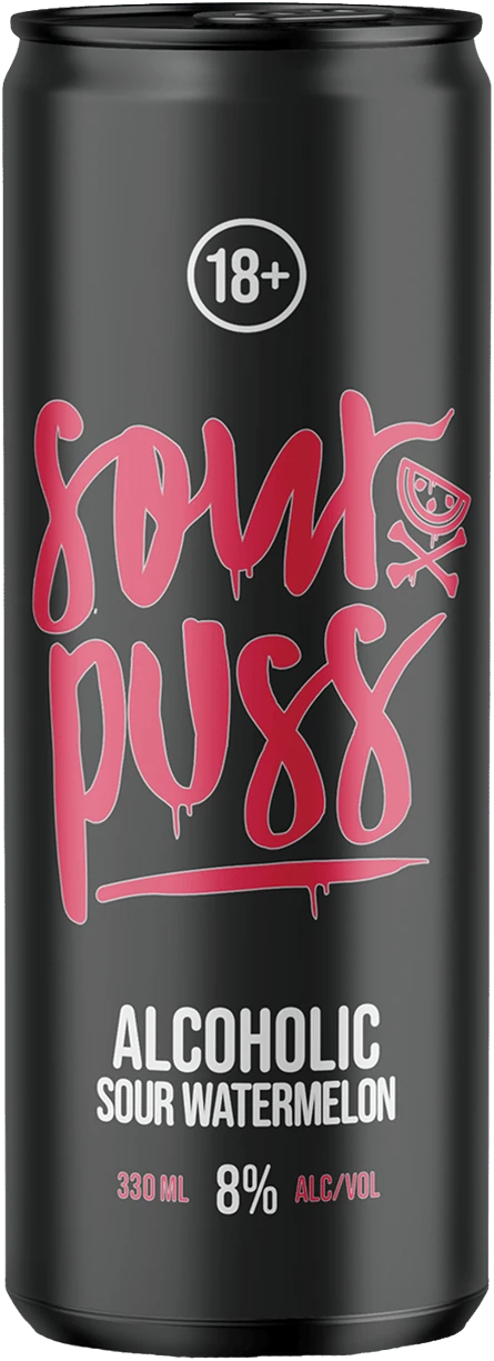 Sour Puss Watermelon RTD 330ml