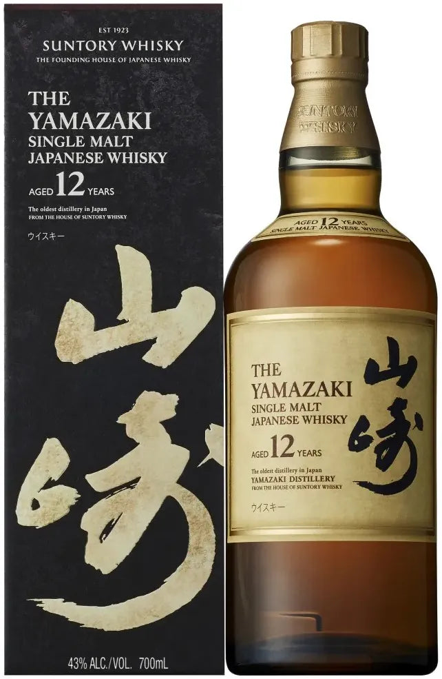 Buy Suntory Yamazaki 12 Year Old Single Malt Whisky 700ml Online at Bottle Stop