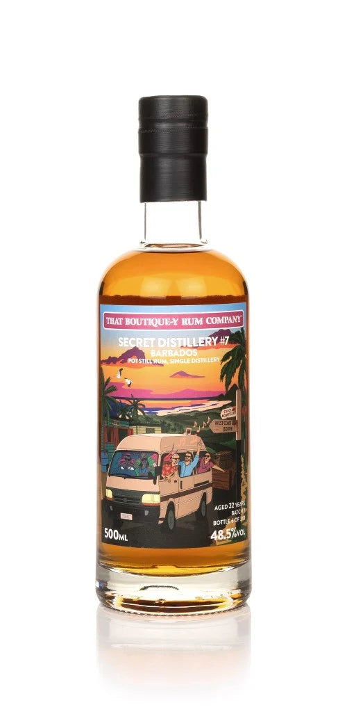 Buy That Boutique-y Rum Company Secret Distillery #7 22 Year Old Batch 2 500ml Online at Bottle Stop