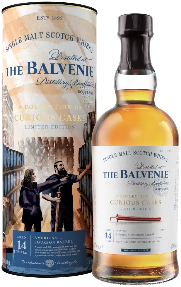 Buy The Balvenie 14 Bourbon Barrel Single Malt Whisky 700ml Online at Bottle Stop