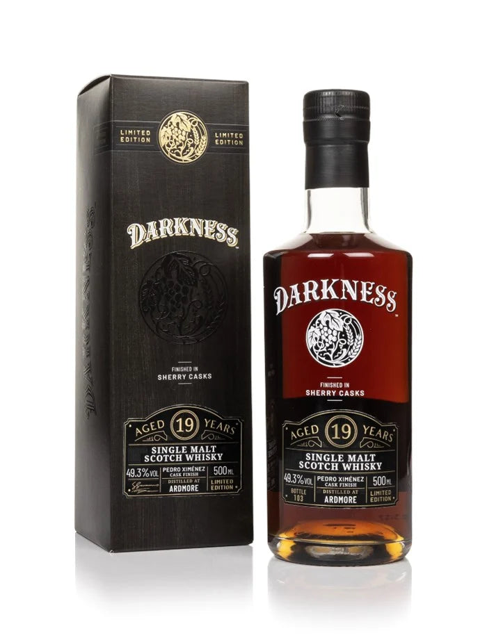 Buy The Darkness Ardmore 19 Year Old Pedro Ximenez 500ml Online at Bottle Stop