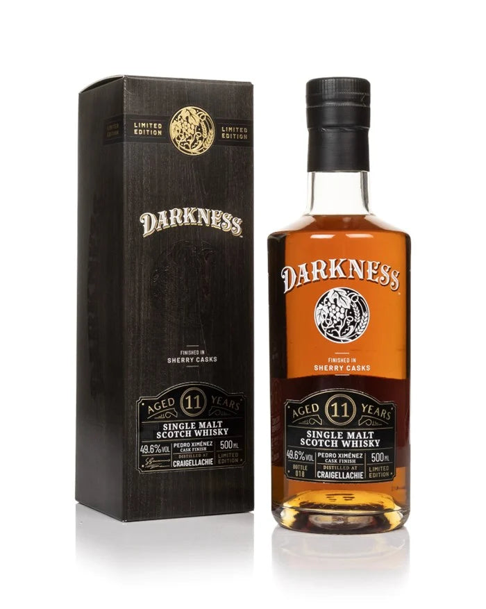 Buy The Darkness Craigellachie 11 Year Old Pedro Ximenez 500ml Online at Bottle Stop