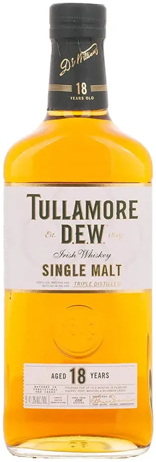 Buy Tullamore Dew 18 Year Old Single Malt Irish Whiskey 700ml Online at Bottle Stop