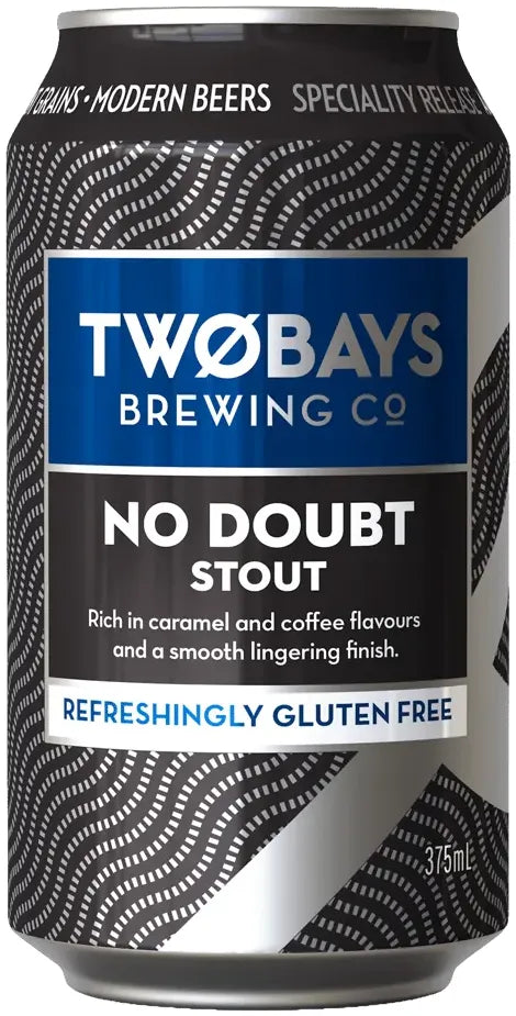Buy Two Bays Brewing Co No Doubt Stout 375ml Online at Bottle Stop