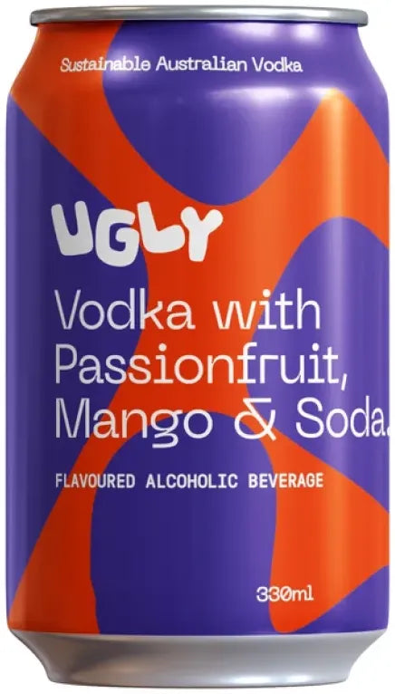 Buy Ugly Vodka Passion Mango 3.5% 330ml Online at Bottle Stop