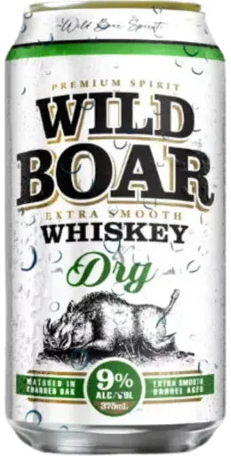 Buy Wild Boar Whiskey & Dry 9% 375ml Online at Bottle Stop